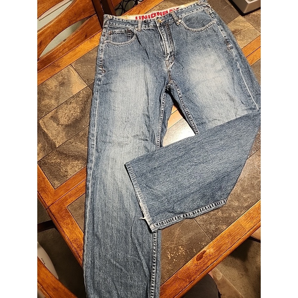 VTG UnionBay Men Jeans 34×30 Made Hong Kong Relaxed Baggy Skater 90s Y2K  Grunge